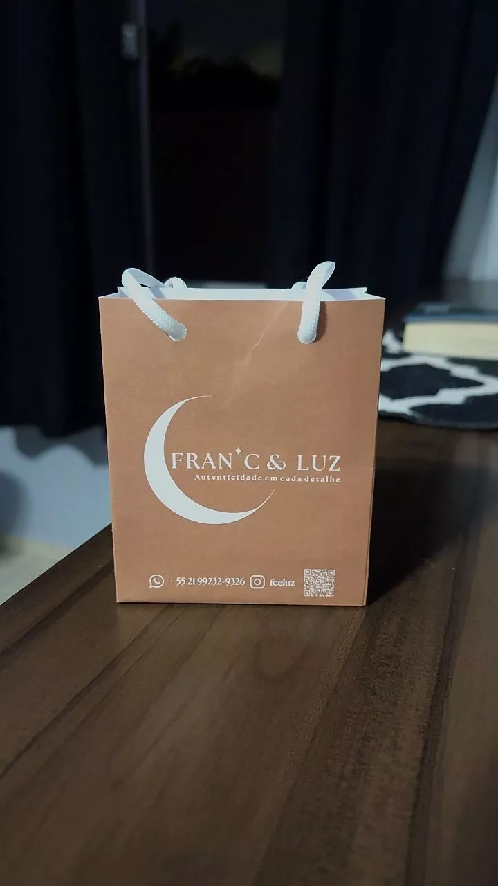 Sacola personalizada Franc & Luz